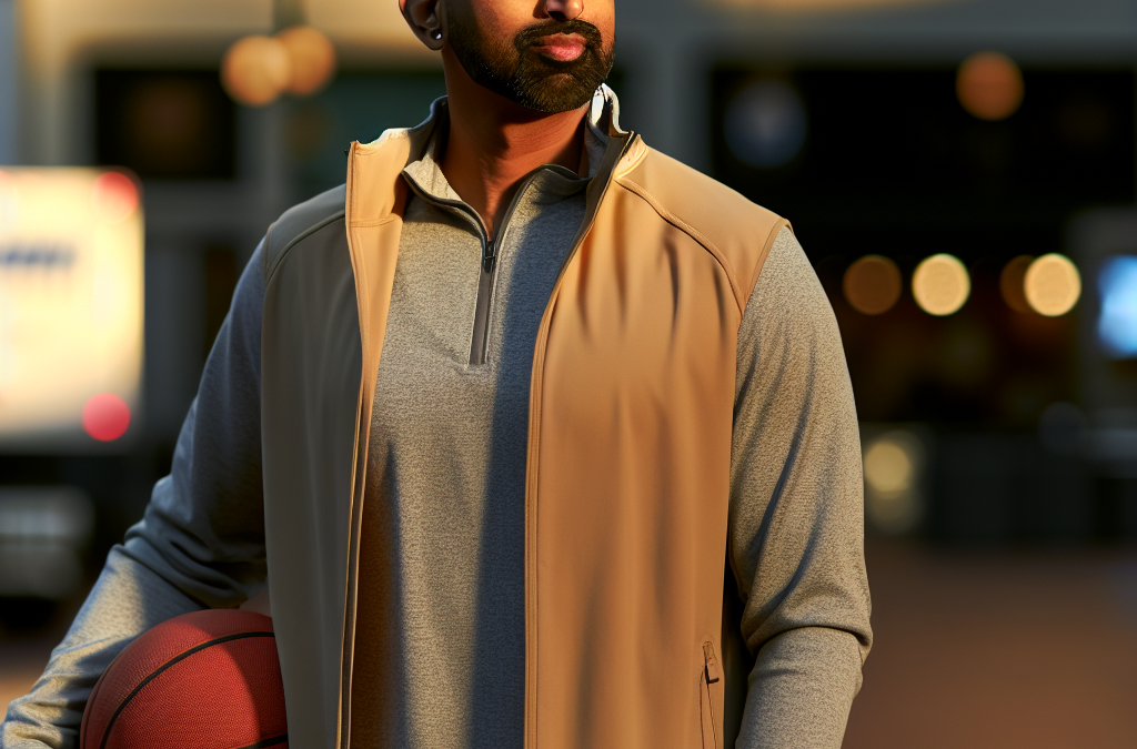 Entrepreneur in Grand Junction, Colorado with a subtle sports theme representing motivation and leadership